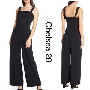 Chelsea 28 black jumpsuit size 0 s